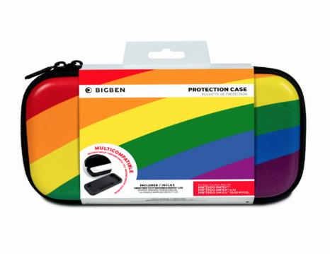 BigBen Interactive Travel Case Large - Rainbow (Switch) Bigben