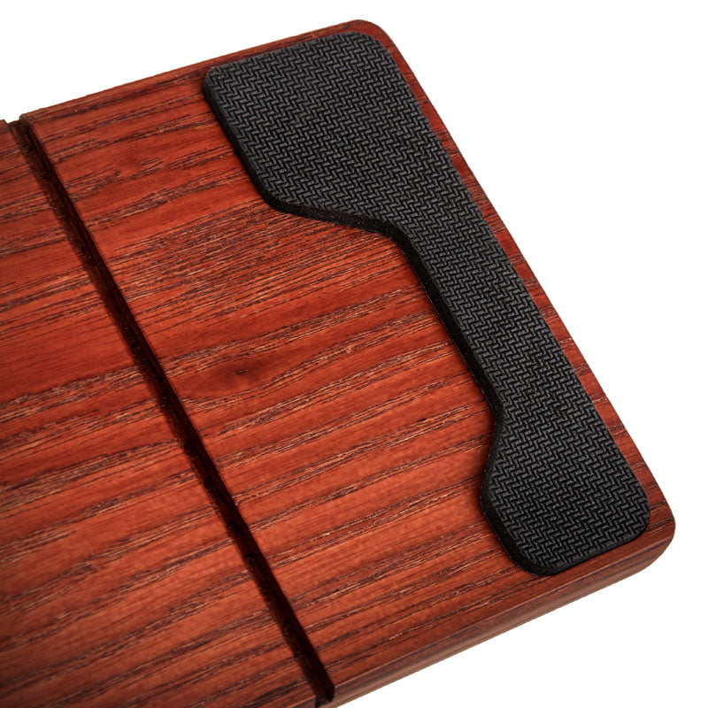 Glorious - Trähandledsstöd för tangentbord - Full Size, Golden Oak