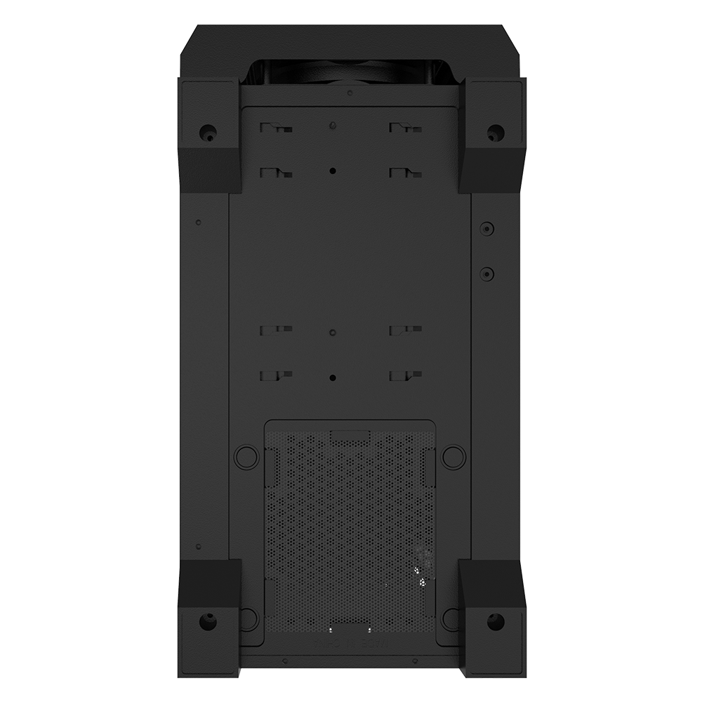 Montech Air 100 ARGB Black - Micro ATX, härdat glas, 4x ARGB-fläktar ingår