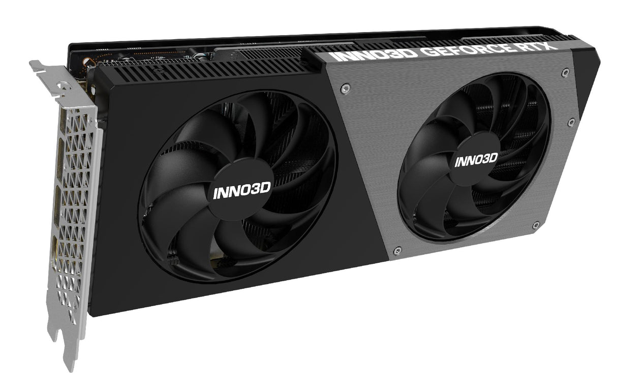 INNO3D GeForce RTX 4070 Ti SUPER TWIN X2 OC, grafikkort (DLSS 3, 3x DisplayPort, 1x HDMI 2.1a)