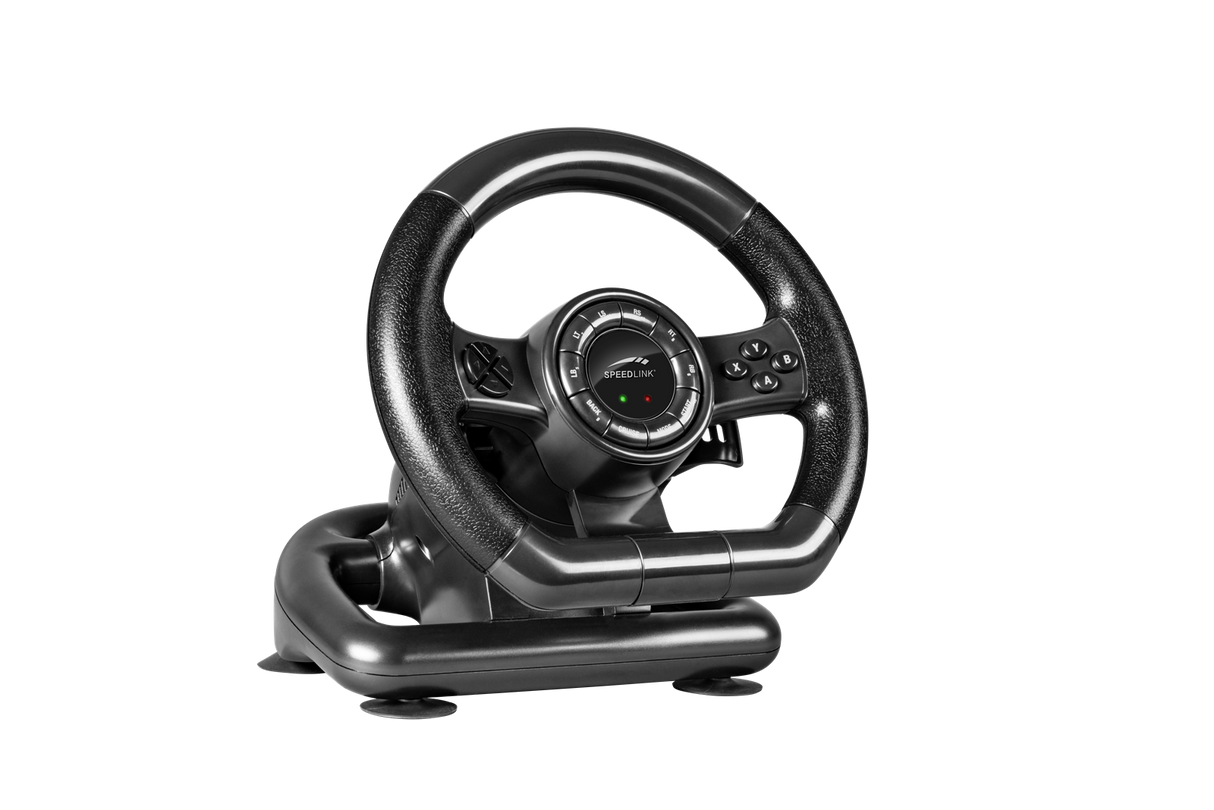 SpeedLink Black Bolt Racing Wheel - PC - Svart