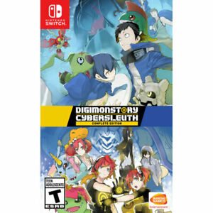 Digimon Story Cyber Sleuth: Complete Edition (Import) – Nintendo Switch – spilomslag