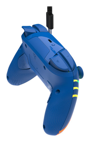 Turtle Beach Afterglow Wave Wireless – Switch, blå – Side med ladekabel