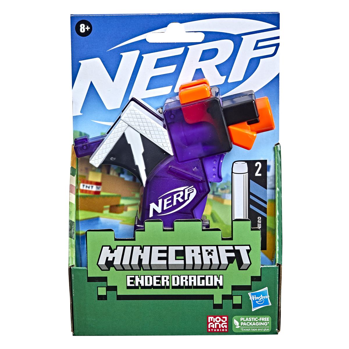 NERF Minecraft Microshots - Ender Dragon