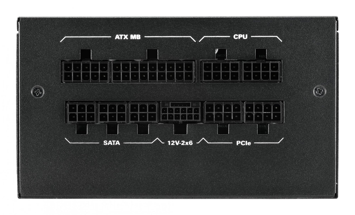 Sharkoon Rebel P20 1200W Black ATX 3.1 Cybenetics Platinum 12V-2x6 600W Fully Modular Zero RPM Power Supply Sharkoon