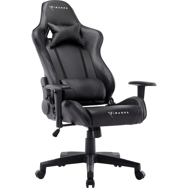 Piranha Bite Gaming Stol - Svart