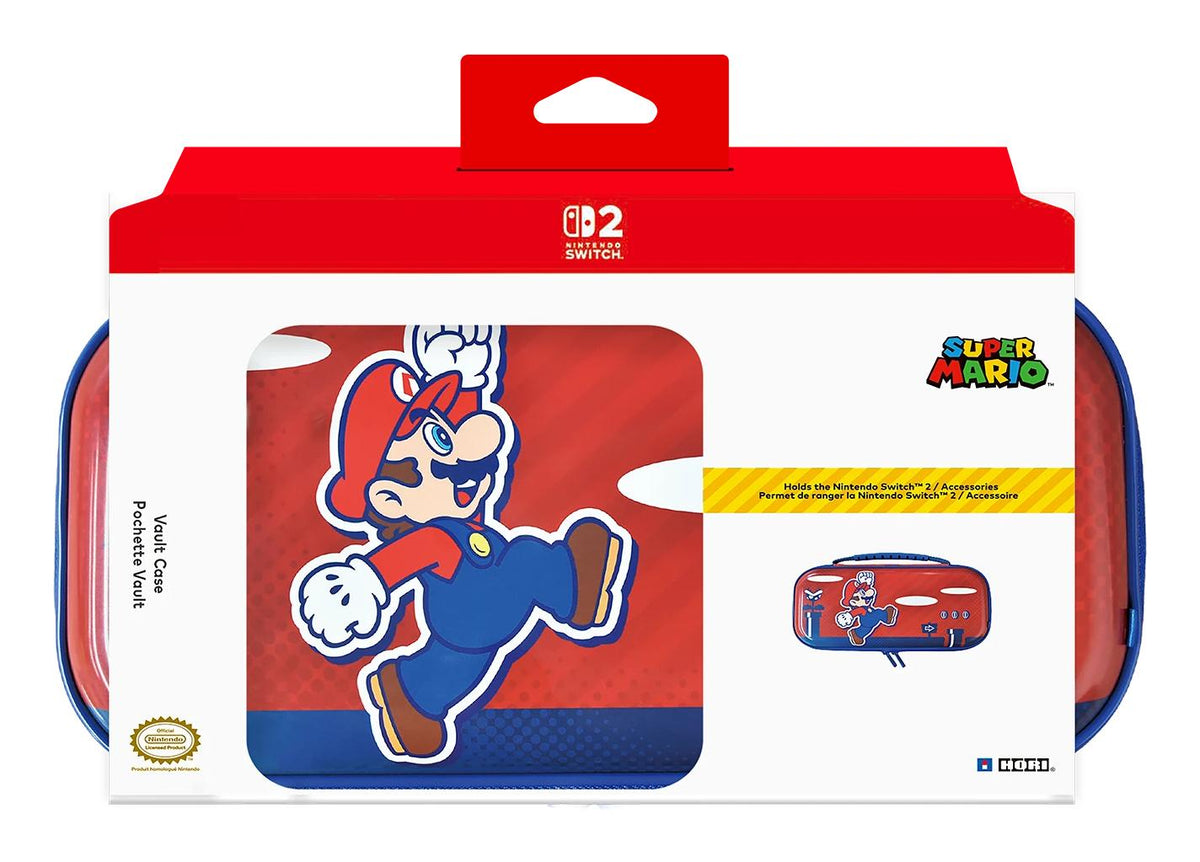 HORI - Vault Case for Switch 2 (Mario) - Red HORI