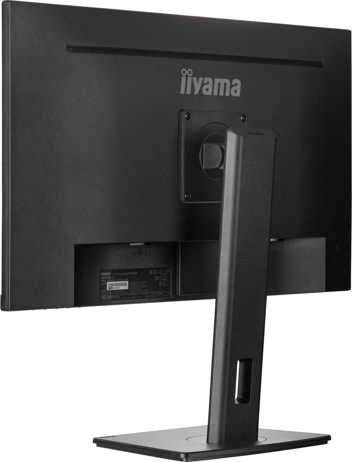 Iiyama ProLite XUB2793QS-B1 27 2560 X 1440 (2K) HDMI DisplayPort 75Hz Pivot Monitor