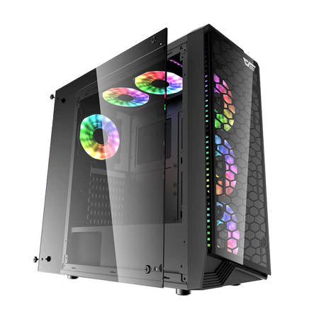 Darkflash Water Square 5 Datorfodral (svart)