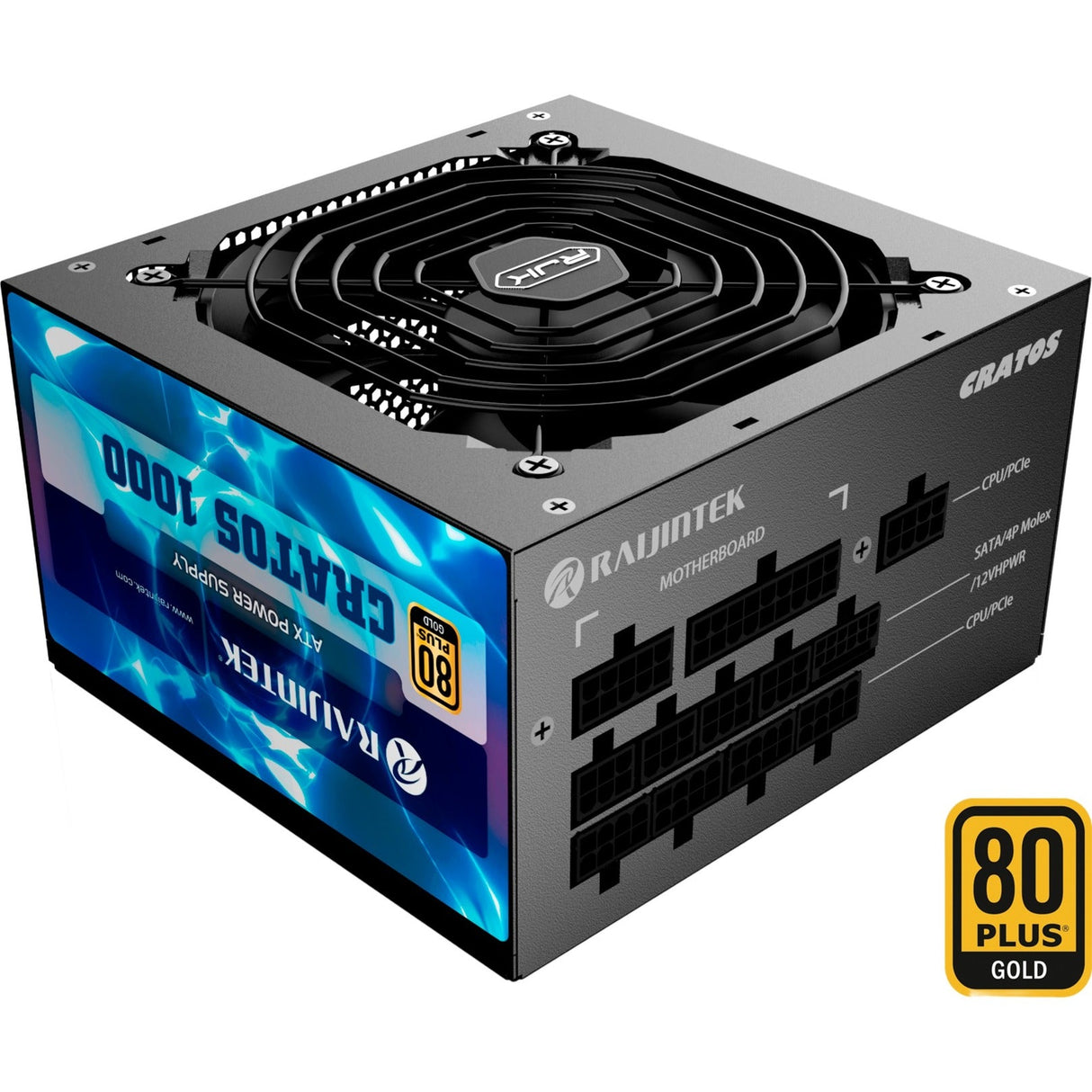 RAIJINTEK CRATOS 1000 Watt Strömförsörjning