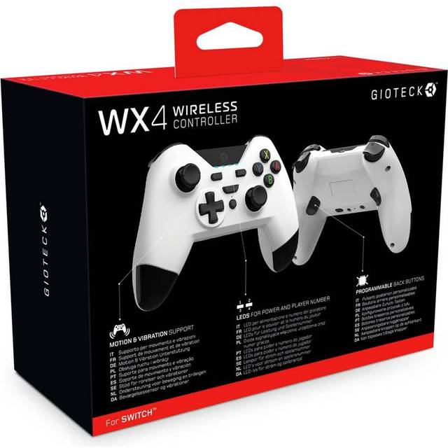 Gioteck WX-4 Wireless BT Controller (Vit)