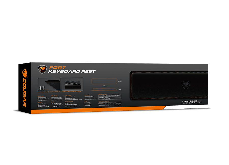 Cougar FORT Keyboard Palm Rest - Handledsstöd för tangentbord