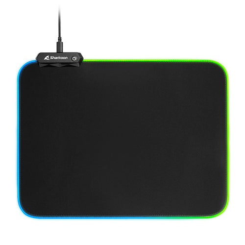 Sharkoon 1337 RGB V2 Gaming Mat 360, gaming mouse pad (black) Sharkoon