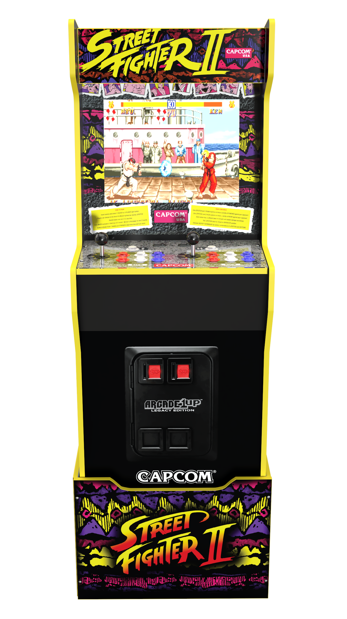 ARCADE 1 Up Legacy Capcom Street Fighter Ii Turbo Arcade Machine