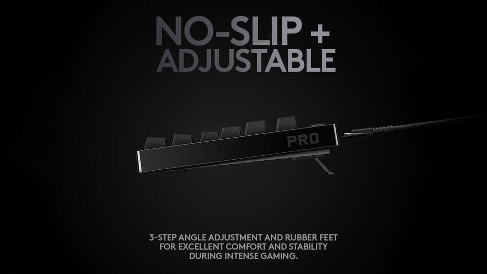 Logitech G PRO Mekaniskt Speltangentbord - SVART - USB - NORDISK