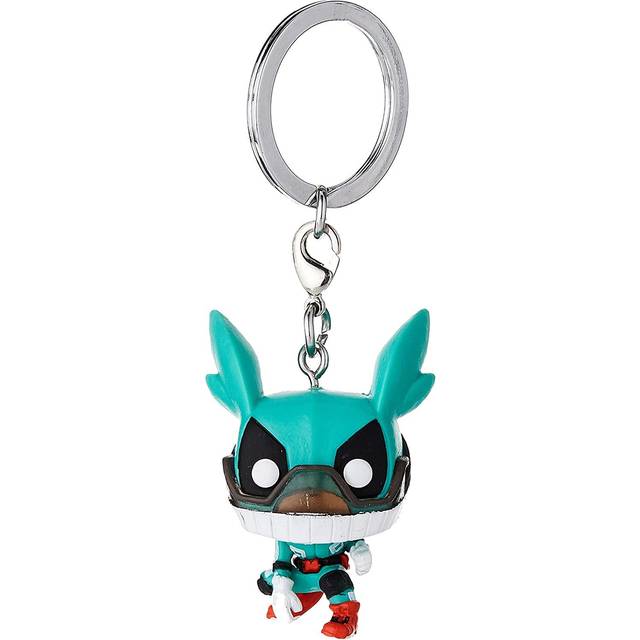 Funko POP! My Hero Academia Deku Med Helment Nyckelring