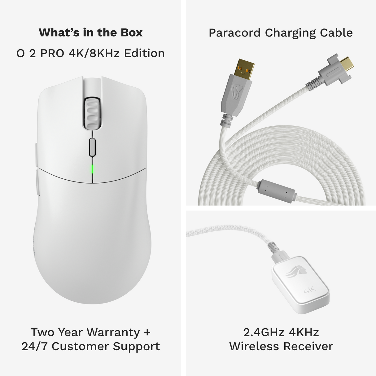 Glorious Model O 2 PRO Wireless - 4K/8K Polling - Vit