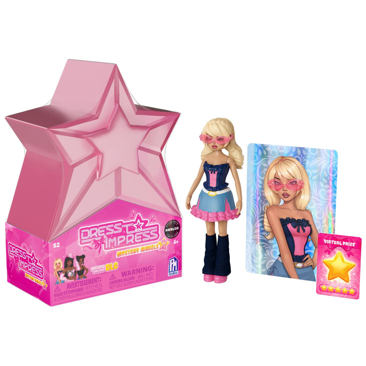 Roblox - Doll Dress to Impress Mystery Small Doll S2 (Assorted) - 910379 Roblox