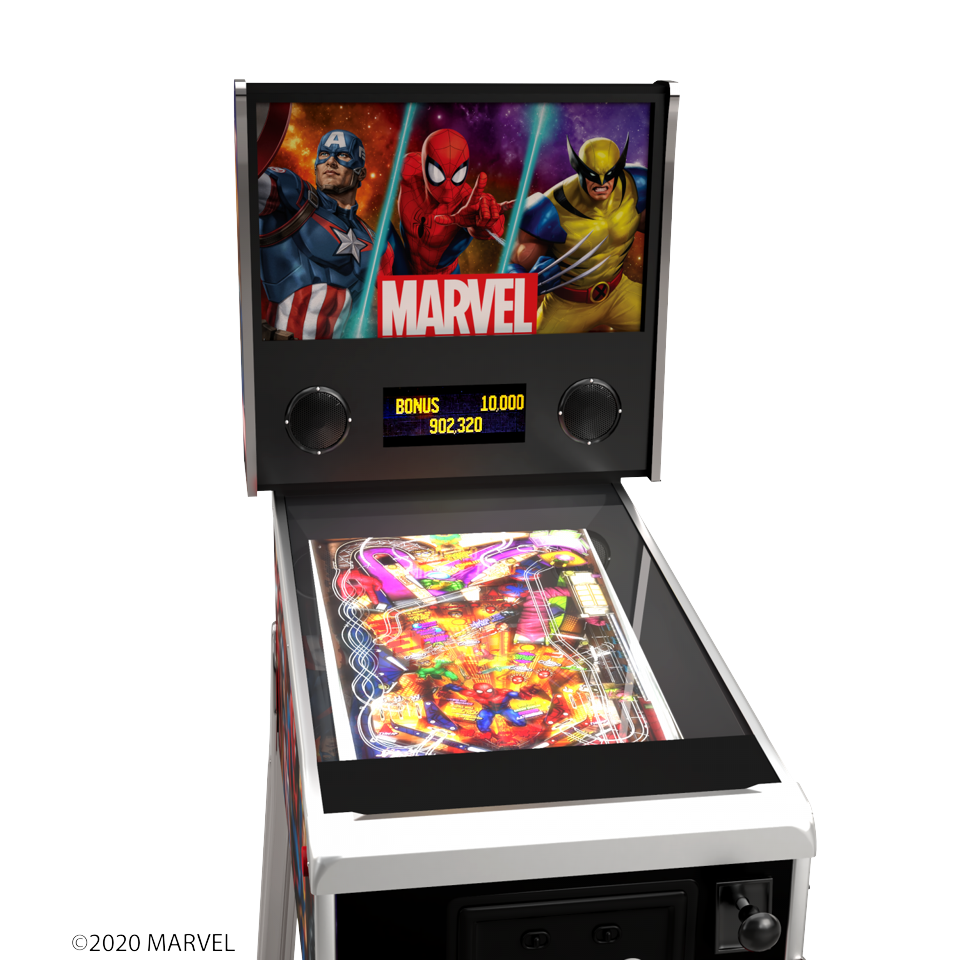 ARCADE 1 Up Marvel Virtual Pinball Machine