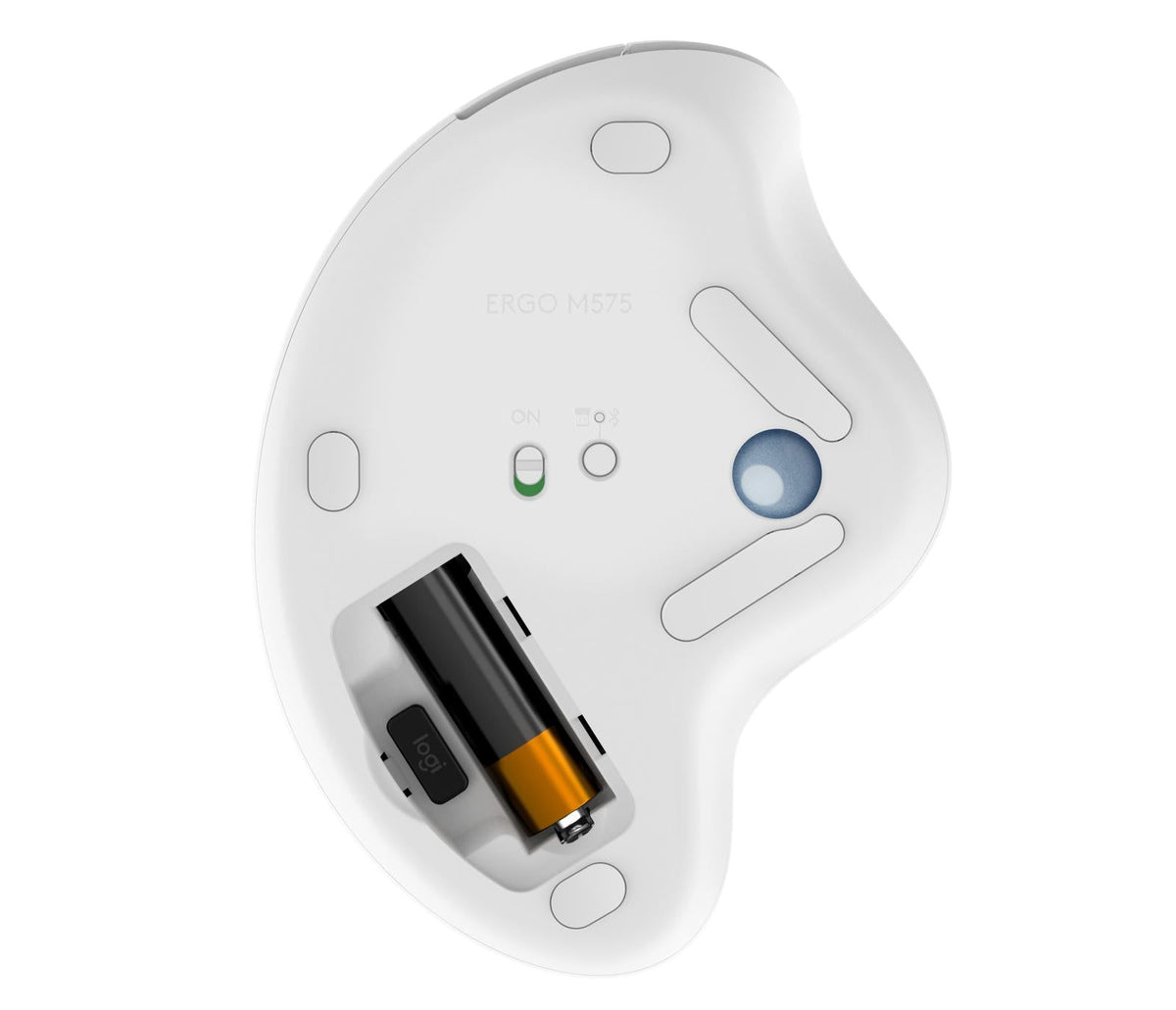 Logitech - ERGO M575 - Offwhite - 2.4GHZ/BT Logitech