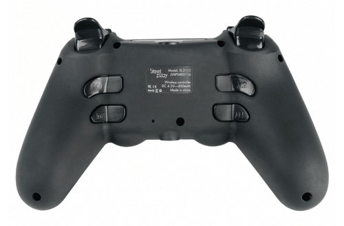 Steelplay MetalTech – rød trådløs controller til PS4 og PC – bagside
