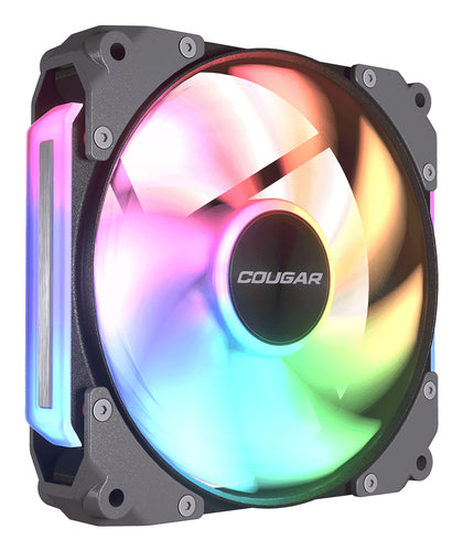 COUGAR Apolar 120 ARGB, Reverse Blade, sort kabinetblæser – produktdetalje