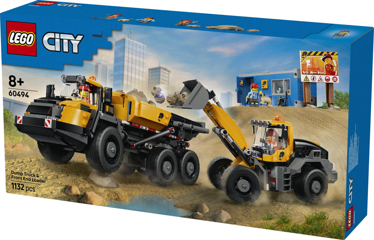 LEGO - LEGO City - Dump Truck & Front End Loader (60494) LEGO