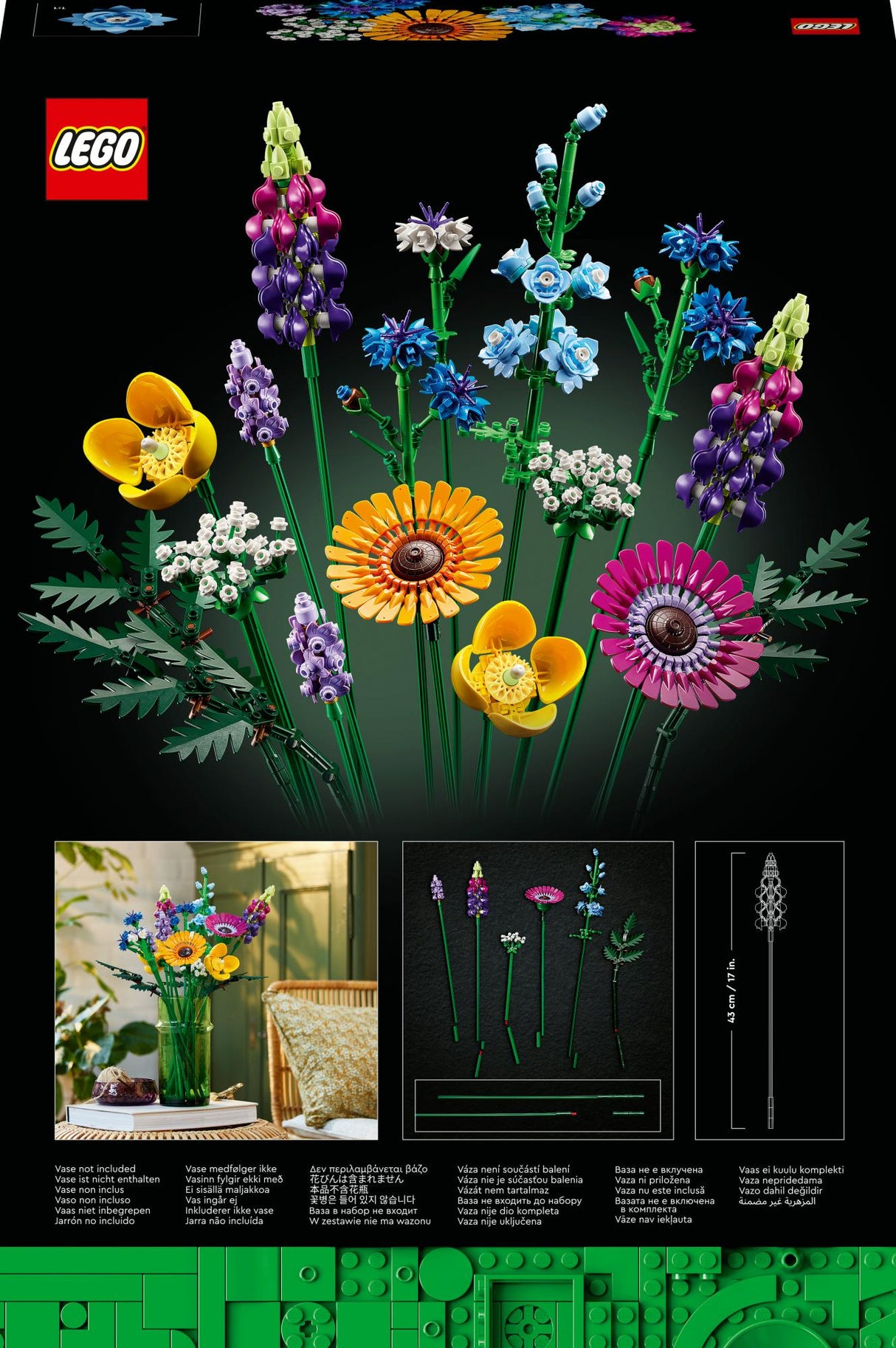 LEGO Icons - Vilda Plommonbukett (10313)