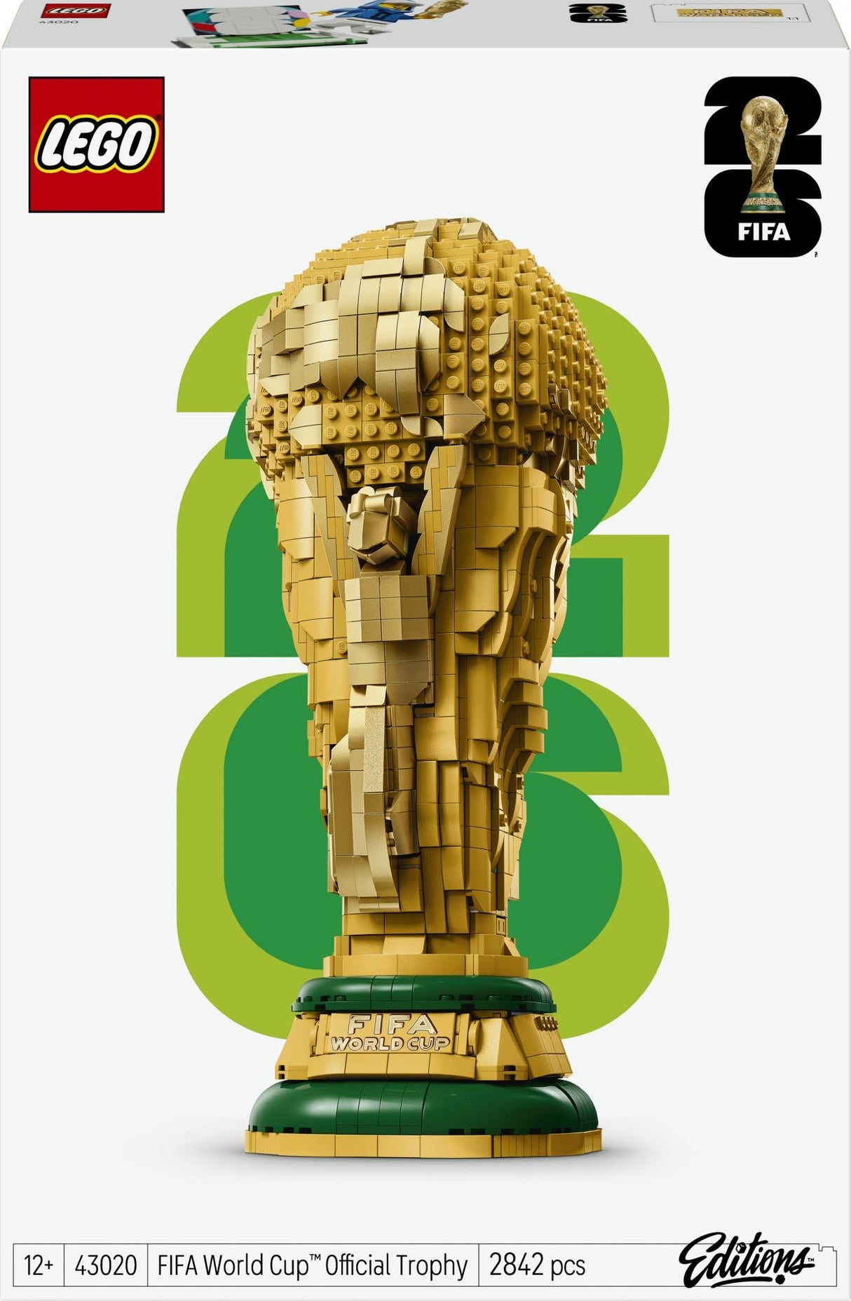 LEGO 43020 Editions Sports Offizieller Pokal der FIFA Fußball-Weltmeisterschaft LEGO