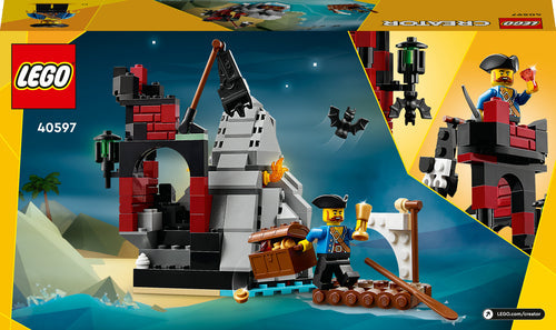 LEGO Creator 40597 – Uhyggelig piratø – æskens bagside