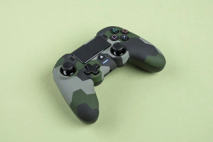 Nacon Wireless Dualshock 4 V2 Controller Asymmetric Camo Green (PS4)