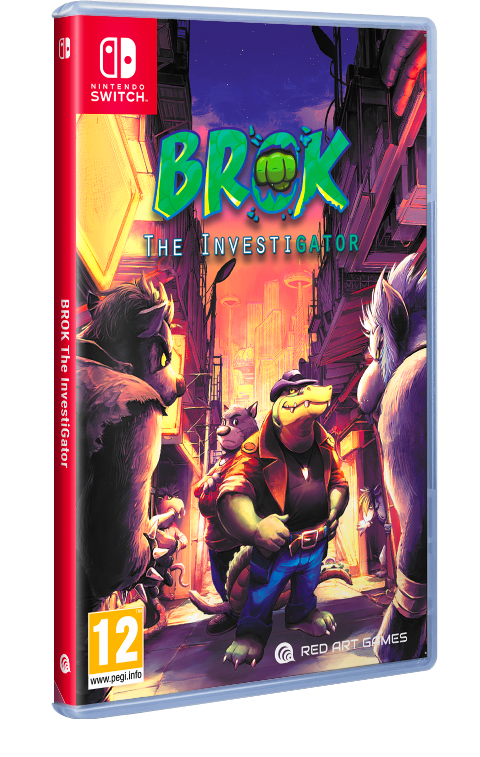 BROK the InvestiGator – Nintendo Switch – spilomslag