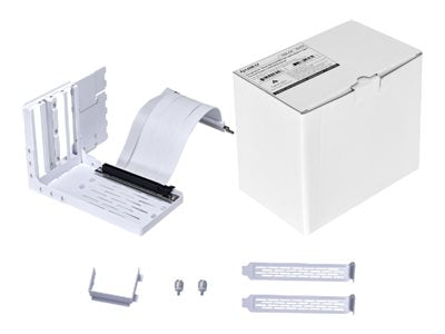 Lian Li Universal 4-slots Vertikal GPU-fäste Med PCIe 4.0-riser-kabel Vit - För Fullt Torn/ATX-fodral