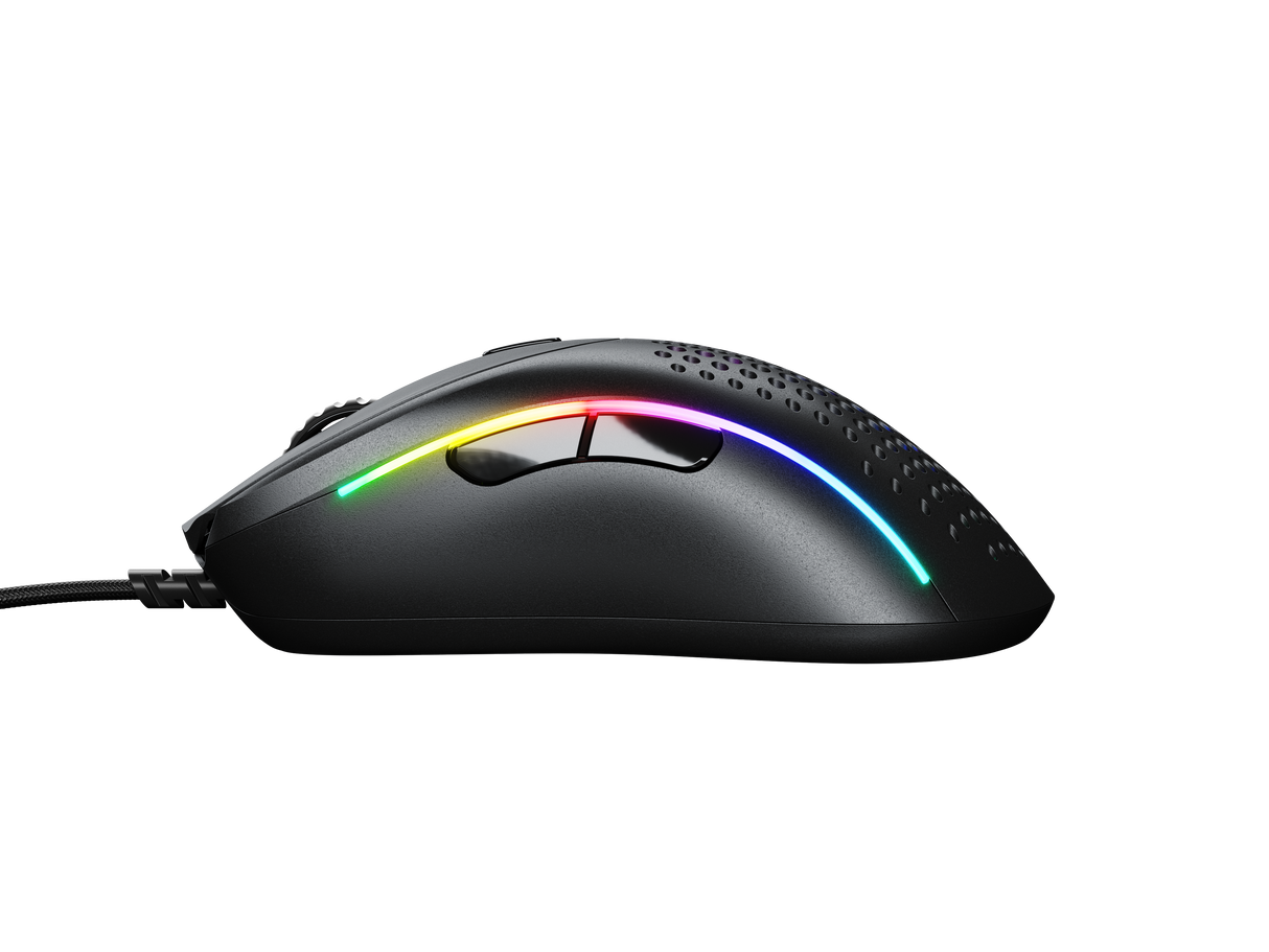 Glorious Model D 2 Cabled - Mattsvart