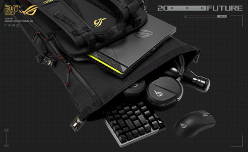 Asus ROG SLASH Backpack Edition 20 – Sort