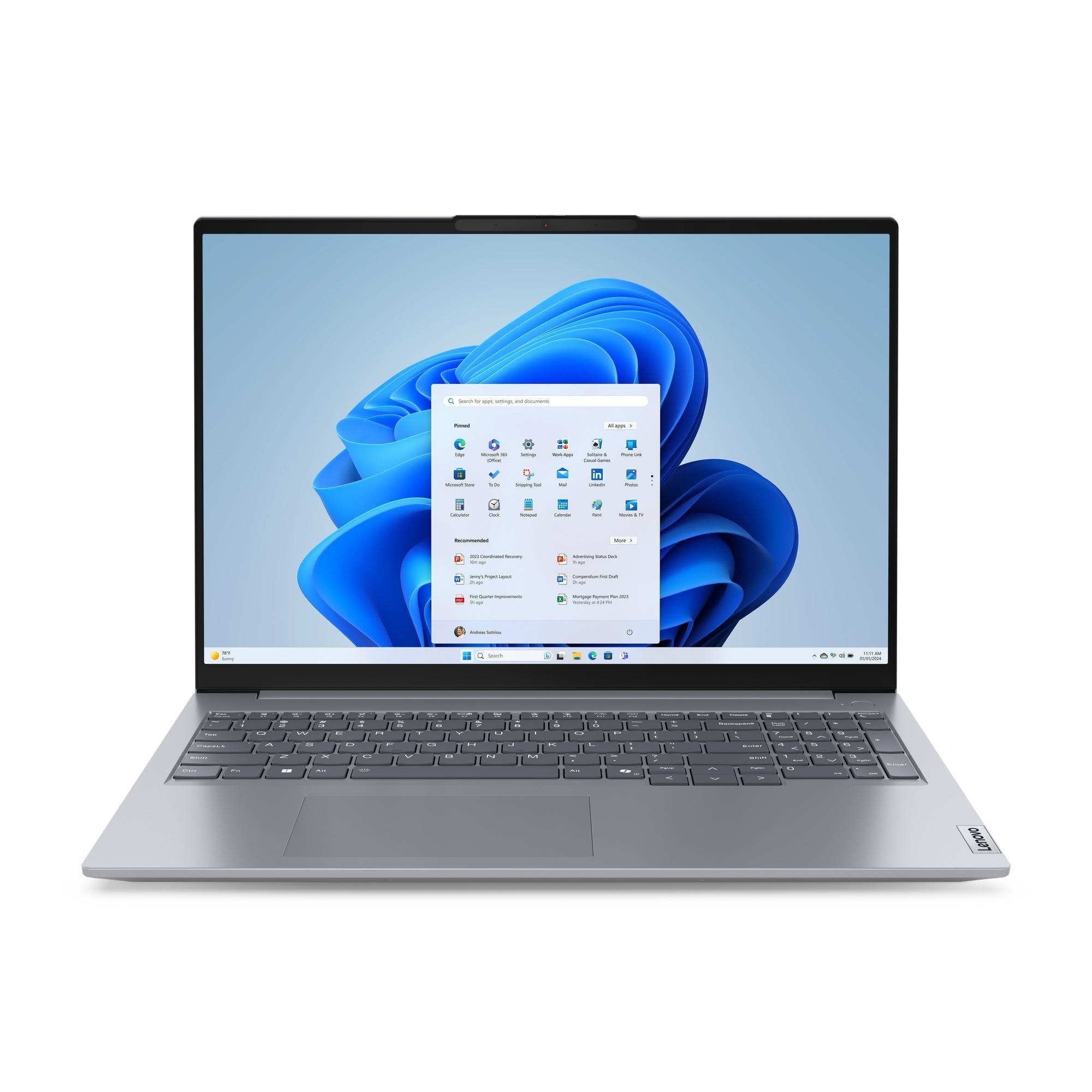 Lenovo ThinkBook 16 G7 IML 21MS 16 155H 16GB 512GB Intel Arc Graphics Windows 11 Pro