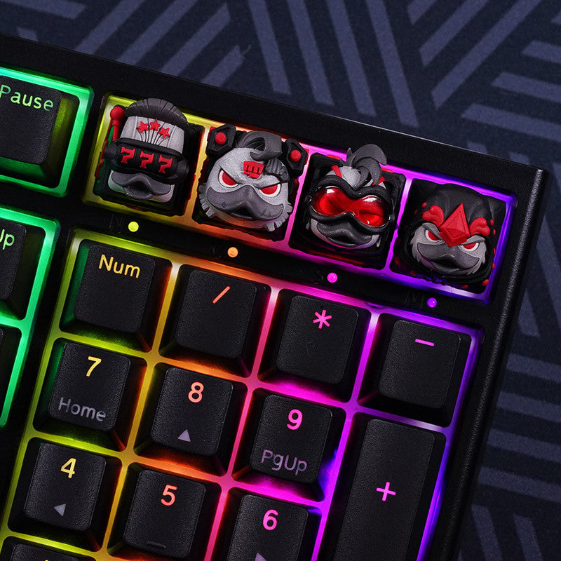 Ducky X Hotkeys Ducky League Lucky - Dark Edition