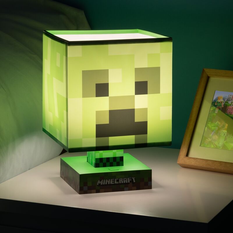 Minecraft Creeper Icon Lamp