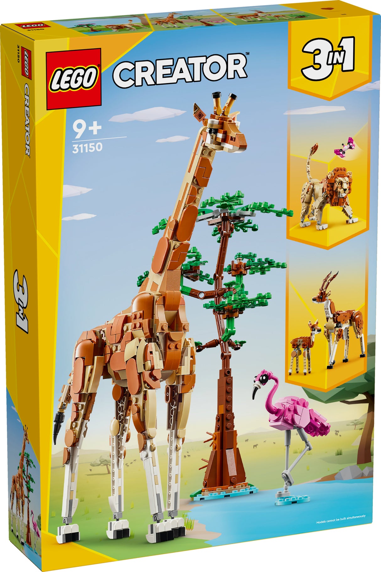 LEGO 31150 Creator 3-i-1 Byggleksak För Djursafari
