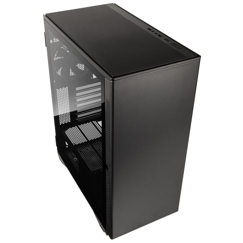 Kolink Stronghold Barricade Midi Tower Case - Gunmetal Grå