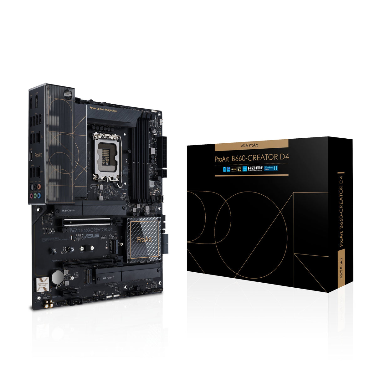 ASUS PROART B660-CREATOR D4 (ATX, B660, LGA 1700, DDR4)