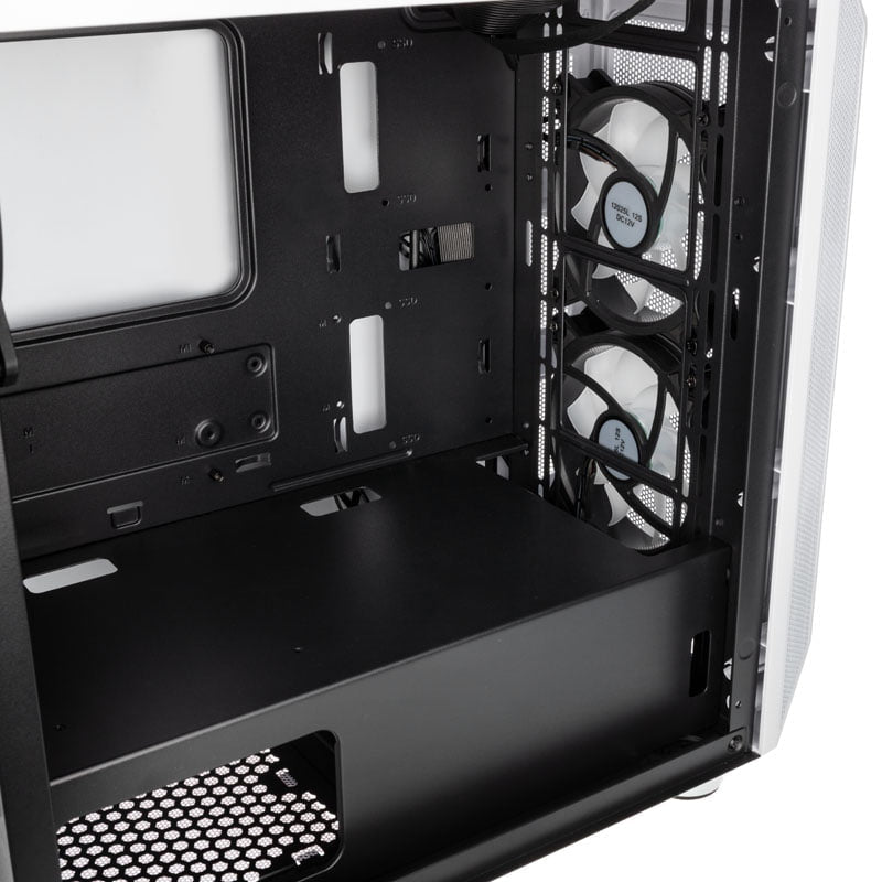 Kolink Citadel Mesh RGB Micro-ATX Case - White