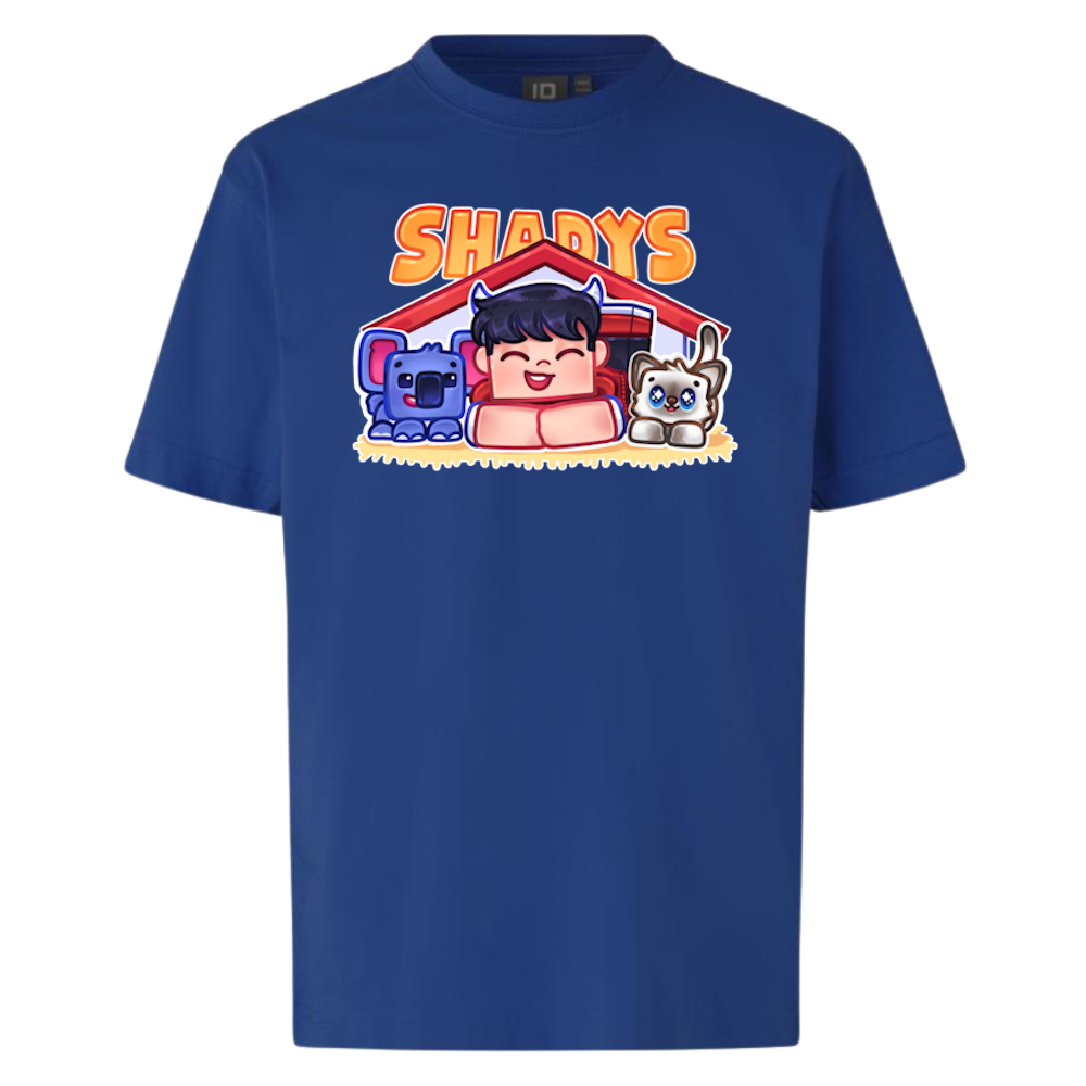 Shadys Kæledyr Tee - Blå