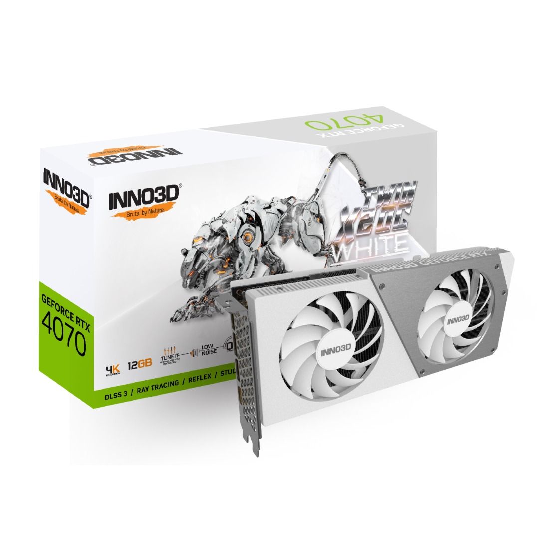 Inno3D GeForce RTX 4070 X2 OC Vit 12GB