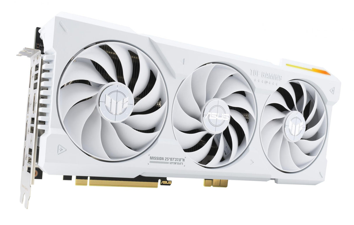 ASUS GeForce RTX 4070 TI SUPER 16GB TUF OC GAMING WHITE EDITION BTF ASUS