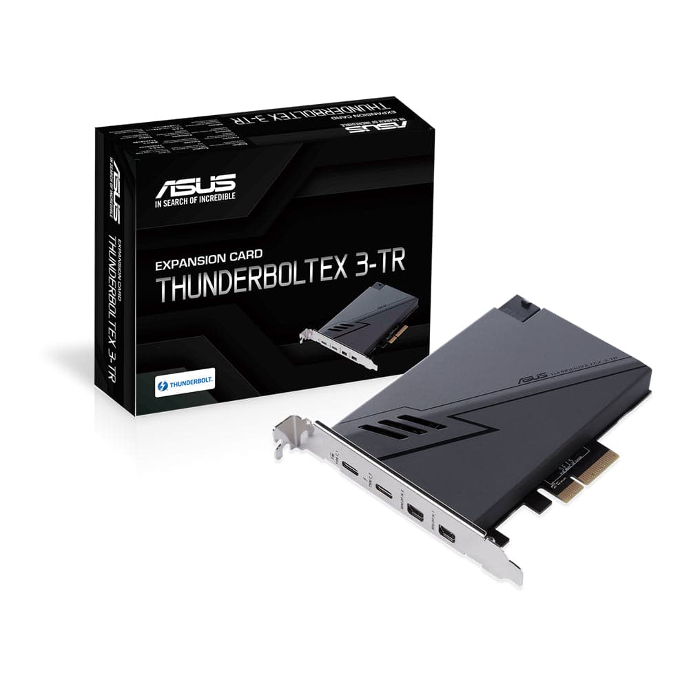 ASUS ThunderboltEX 3-TR Expansionskort - 2 X Thunderbolt 3 (USB Type-C, 40 Gbps), 2 X Mini DP 1.4