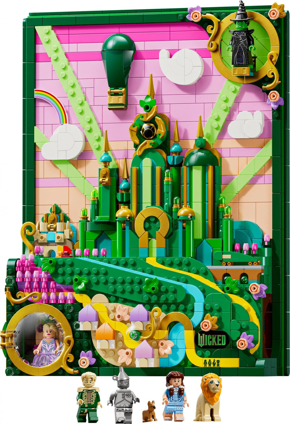 LEGO - Wicked - Emerald City Wall Art (75685) LEGO