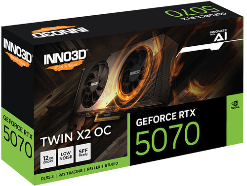 INNO3D GeForce RTX5070 Twin X2 OC 12GB Inno3D