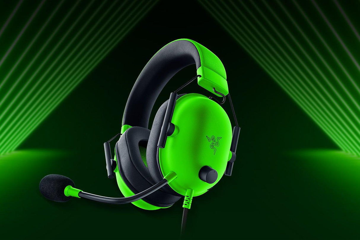 RAZER Blackshark V2 X - Headset - Grön