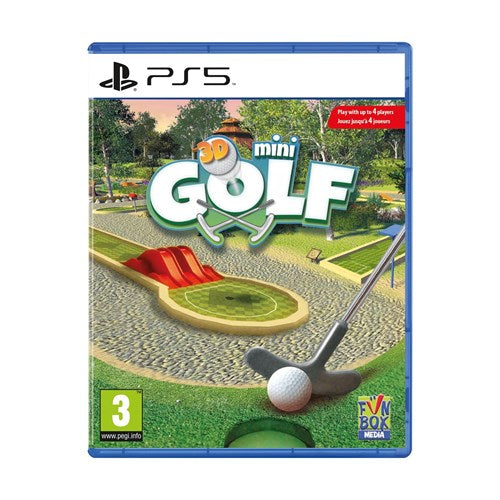 3D Minigolf – PlayStation 5 – spilomslag
